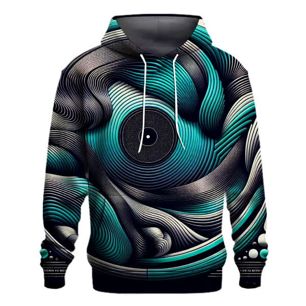 Vinyl Vibe Waves Hoodie