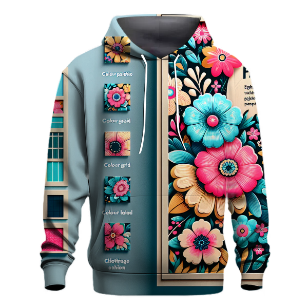 Vintage Floral Paradise Hoodie