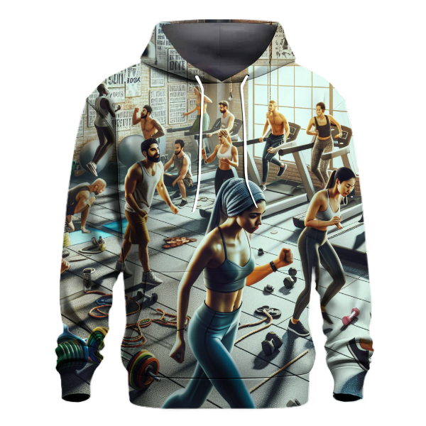 Fitness Journey Motivation Hoodie