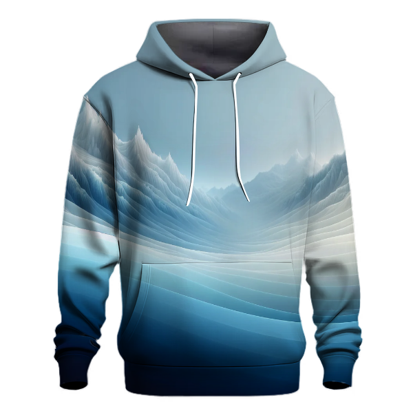 Frosty Glacier Gradient Hoodie