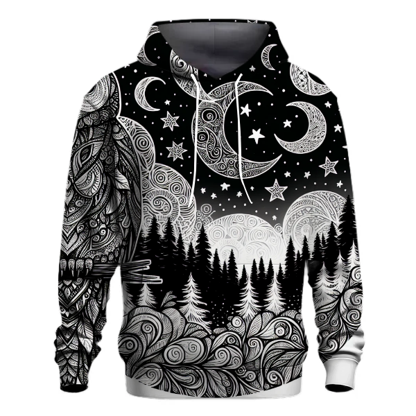 Mystic Owl Wisdom Hoodie