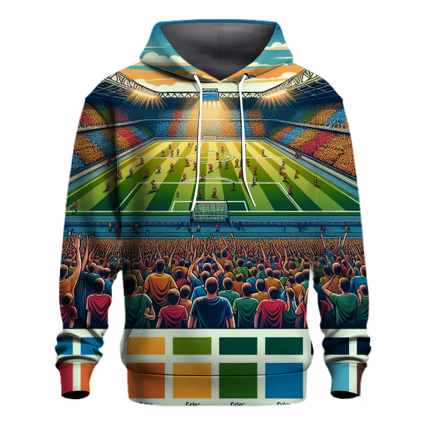Football Field Frenzy Hoodie