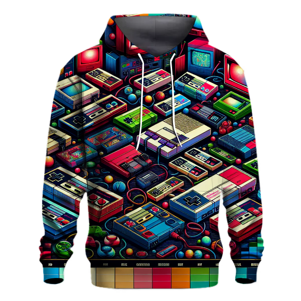 Vintage Game Console Collector Hoodie