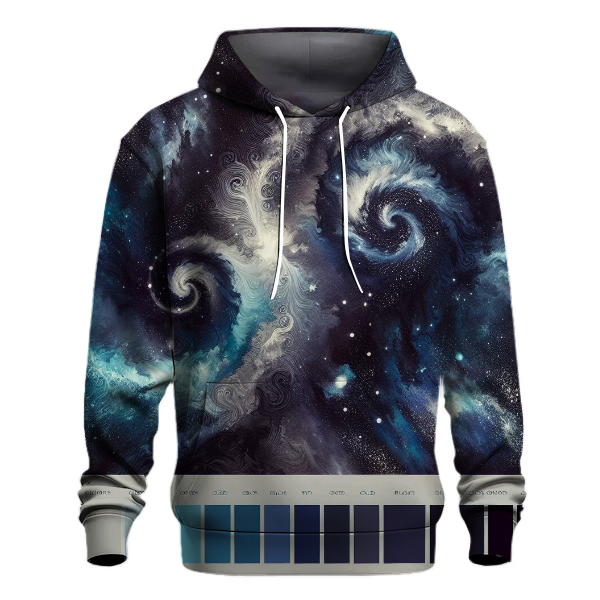 Cosmic Night Tie-Dye Hoodie
