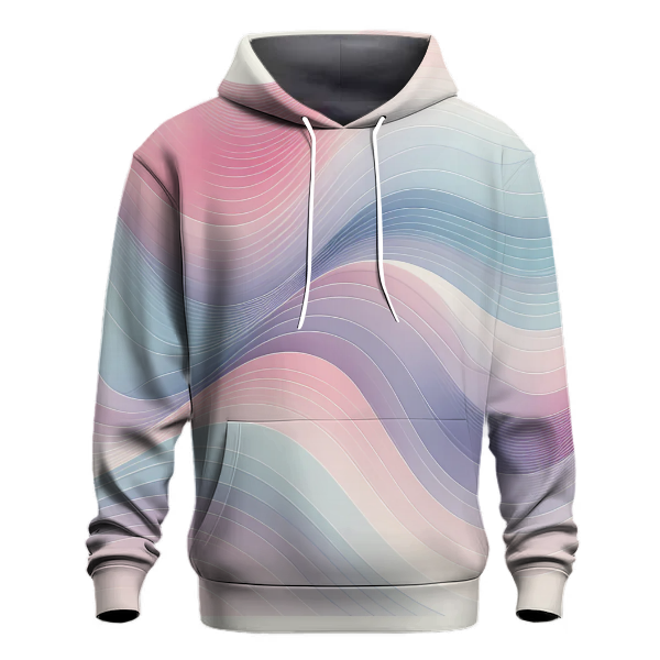 Ethereal Pastel Waves Hoodie