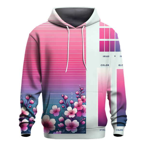 Summer Blossom Gradient Hoodie