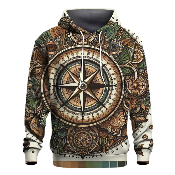 Wanderlust Compass Hoodie