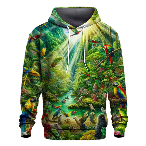 Dynamic Jungle Adventure Hoodie