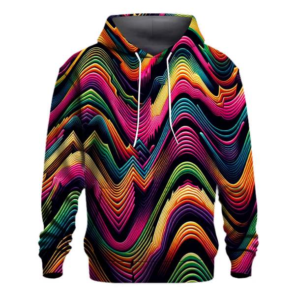 Electrified Patterns Hoodie