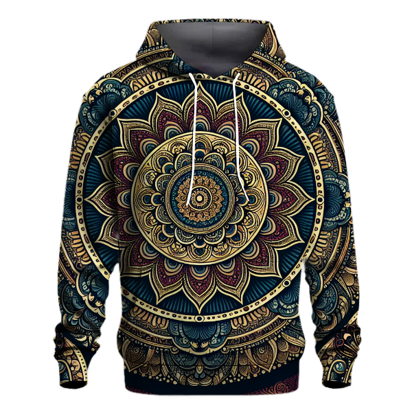Mystic Mandala Radiance Hoodie