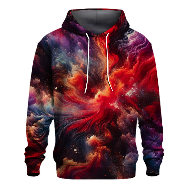 Fiery Galaxy Fusion Hoodie