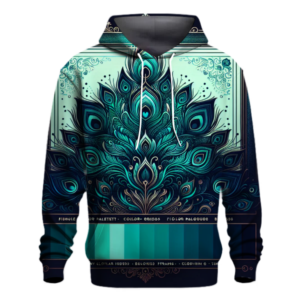 Peacock Splendor Hoodie