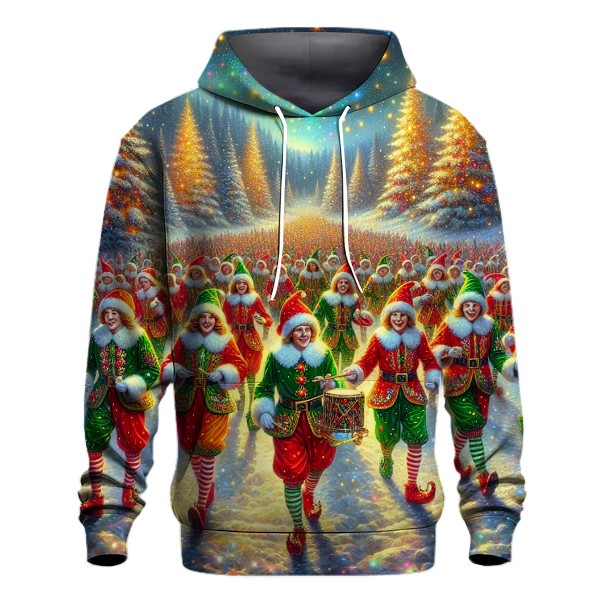 Cheerful Elf Parade Hoodie