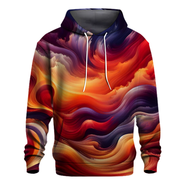 Bold Desert Sunset Hoodie