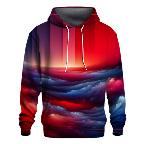 Bold Horizon Gradient Hoodie