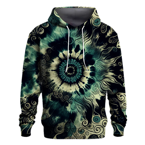 Ocean Depths Tie-Dye Hoodie