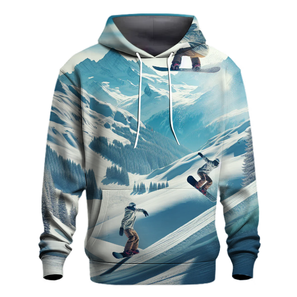 Snowboarding Rush - Switzerland Hoodie