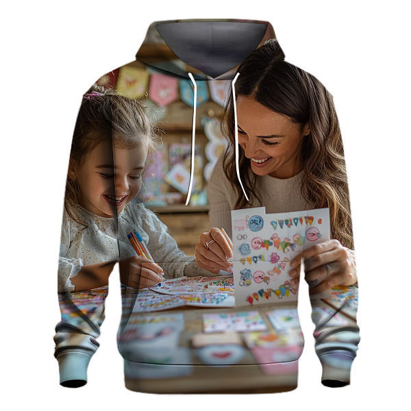 Crafting Love Making Handmade Cards Together Hoodie
