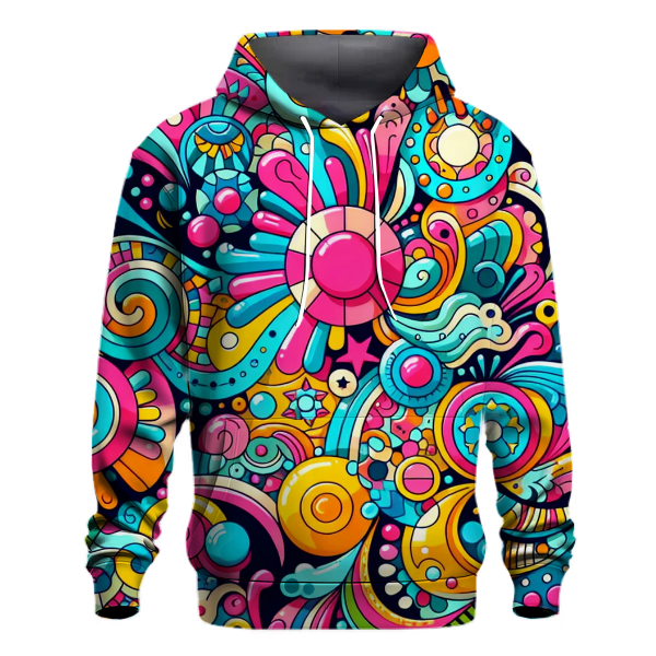 Funky Doodle Designs Hoodie