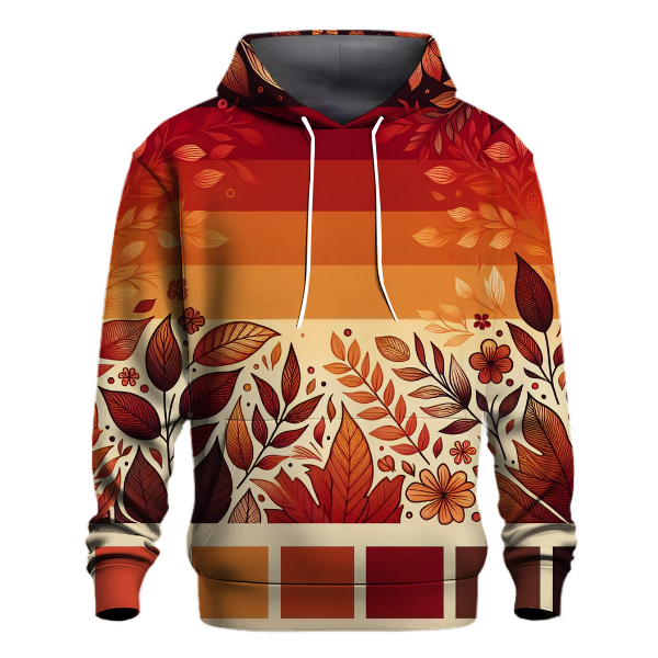 Autumn Twilight Gradient Design Hoodie
