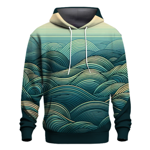 Ocean Twilight Mist Hoodie