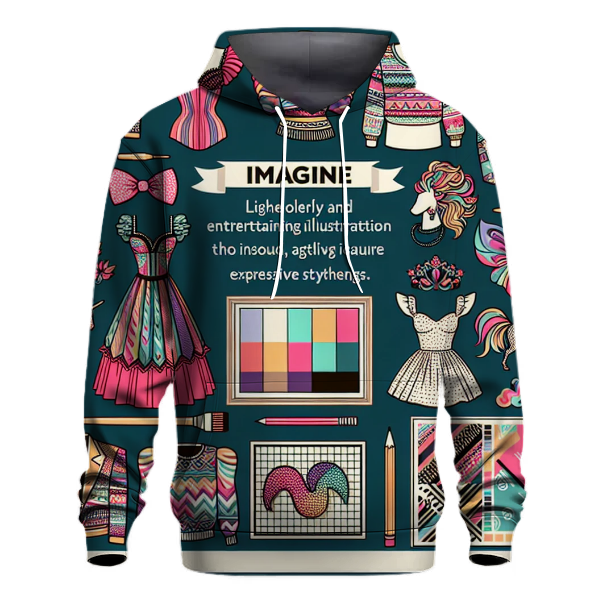 Retro Fashion Icons Hoodie