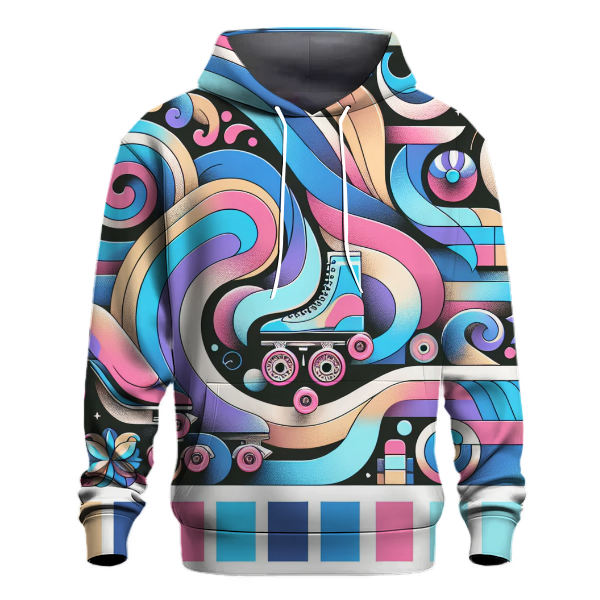Pastel Roller Rink Hoodie