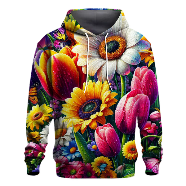 Nature's Floral Symphony Hoodie