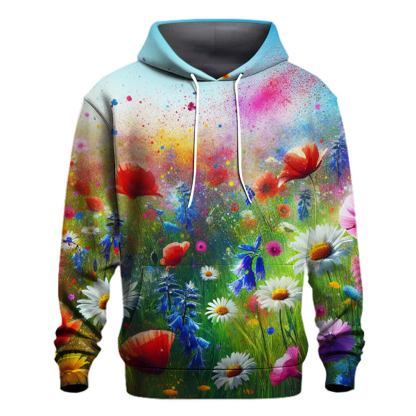 Majestic Wildflower Fields Hoodie