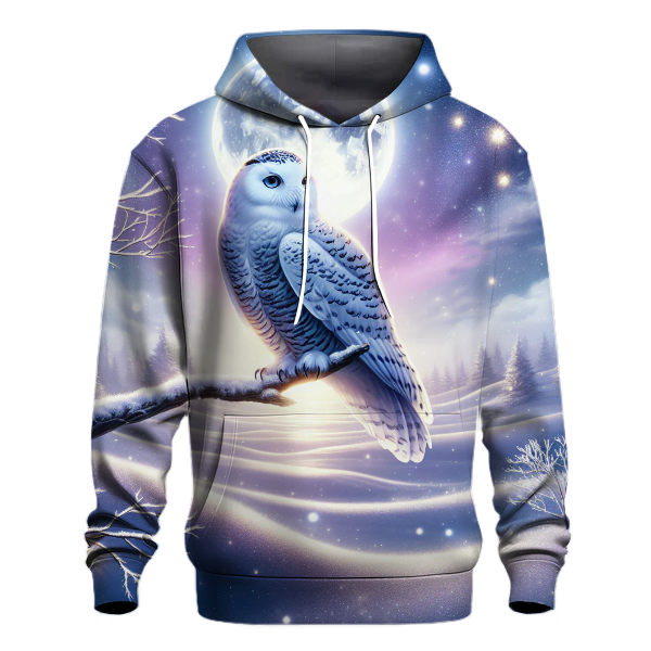 Snowy Owl Solstice Hoodie