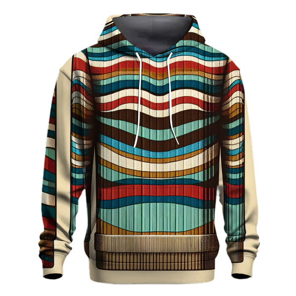 Retro Stripes Adventure Hoodie