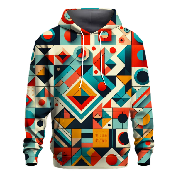 Radical Retro Geometric Hoodie