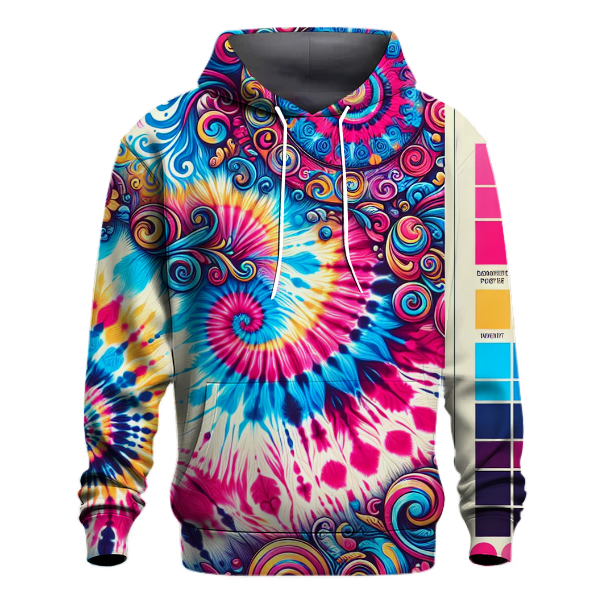 Funky Tie-Dye Vibes Hoodie