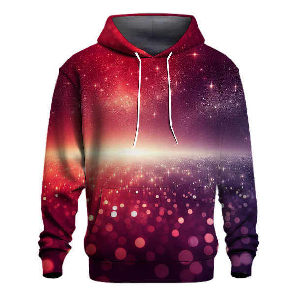 Crimson Stardust Hoodie