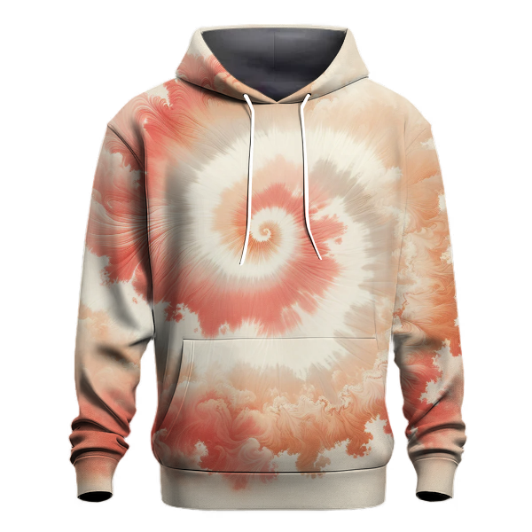 Peach Sunrise Glow Hoodie