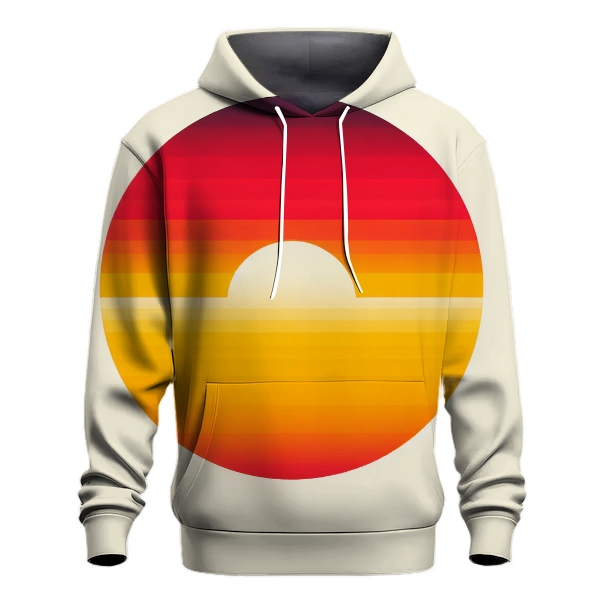 Retro Gradient Sunshine Hoodie