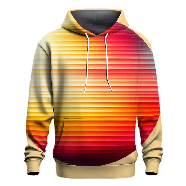 Sunshine Coral Gradient Hoodie