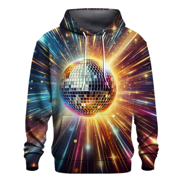 Dazzling Disco Vibes Design Hoodie