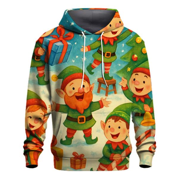 Santa's Favorite Elf Squad Hoodie