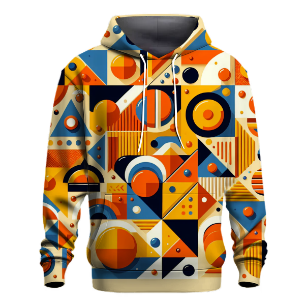 Geometric Grooves Hoodie