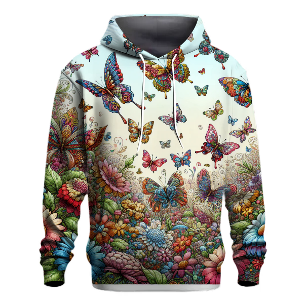 Artistic Butterfly Dance Hoodie