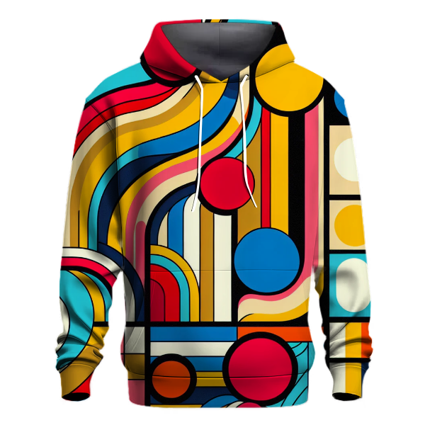 Abstract Pop Art Patterns Hoodie