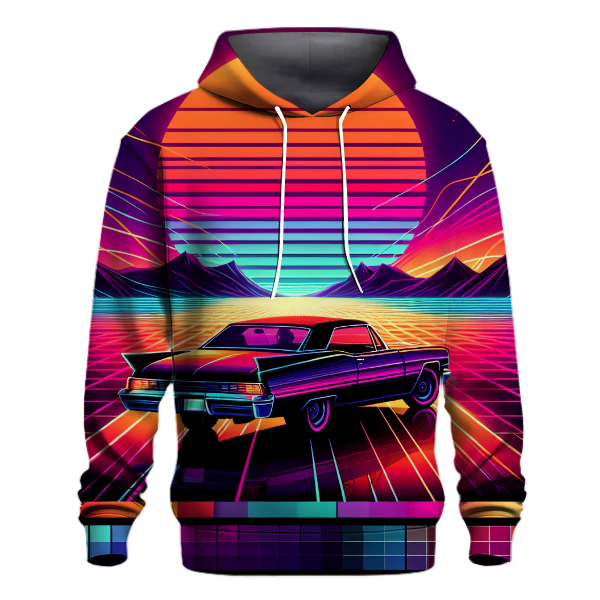 Neon Sunset Drive Hoodie