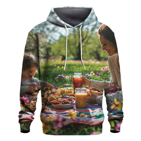 A Heartfelt Picnic Celebrating Together Hoodie