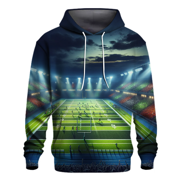 Football Field Lights Hoodie
