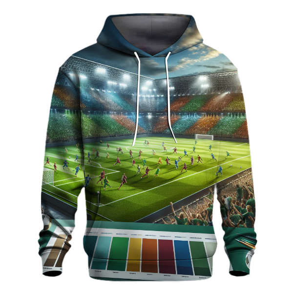 Soccer Dribble Action Hoodie