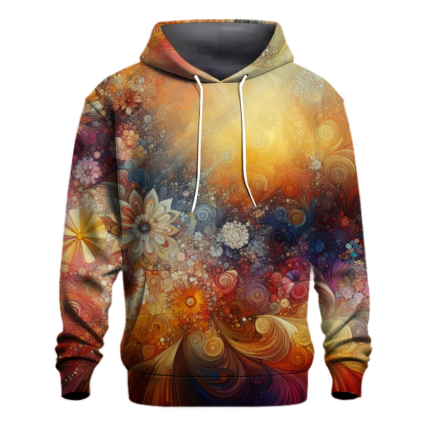 Luminous Flower Field Hoodie