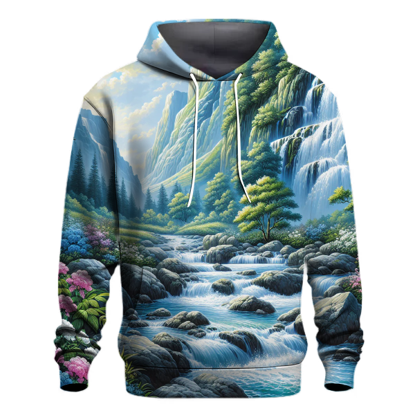 Cascading Waterfall Retreat Hoodie
