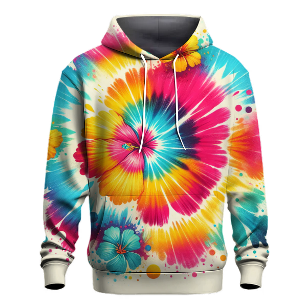 Hibiscus Breeze Symphony Hoodie