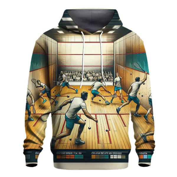 Squash Court Challenge Hoodie